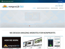 Tablet Screenshot of nonprofitcms.org